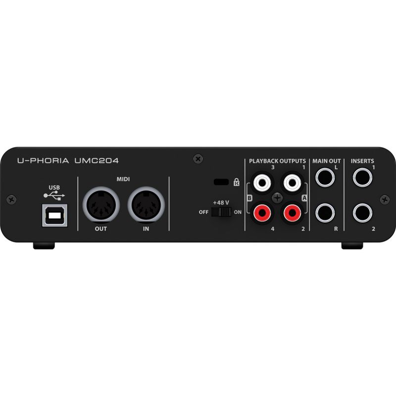 Звуковая карта behringer umc204hd настройка